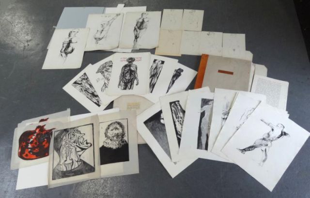 BASKIN Leonard. Large Lot of Prints