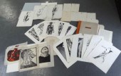 BASKIN Leonard. Large Lot of P