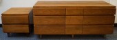 BASSET FURNITURE MAHOGANY TRIP