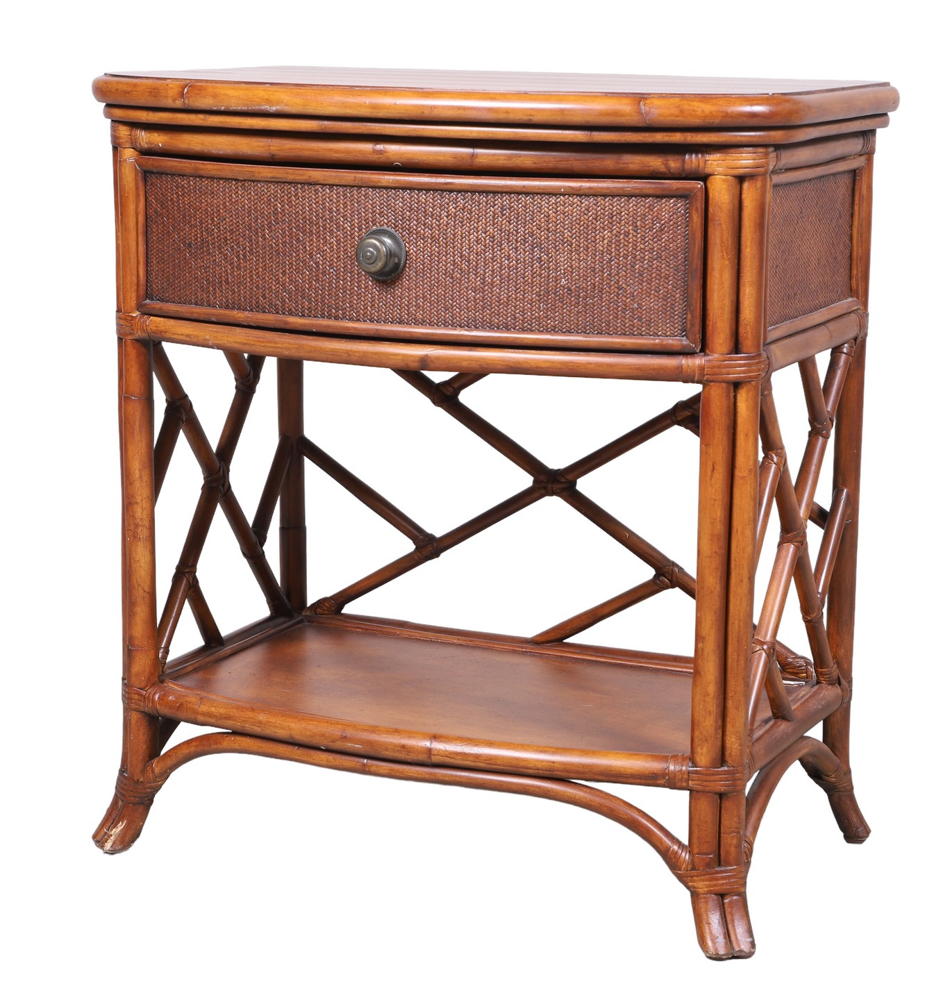 Bassett bamboo and rattan one