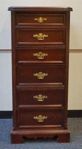 BASSETT CHERRY HOSIERY CHEST,
