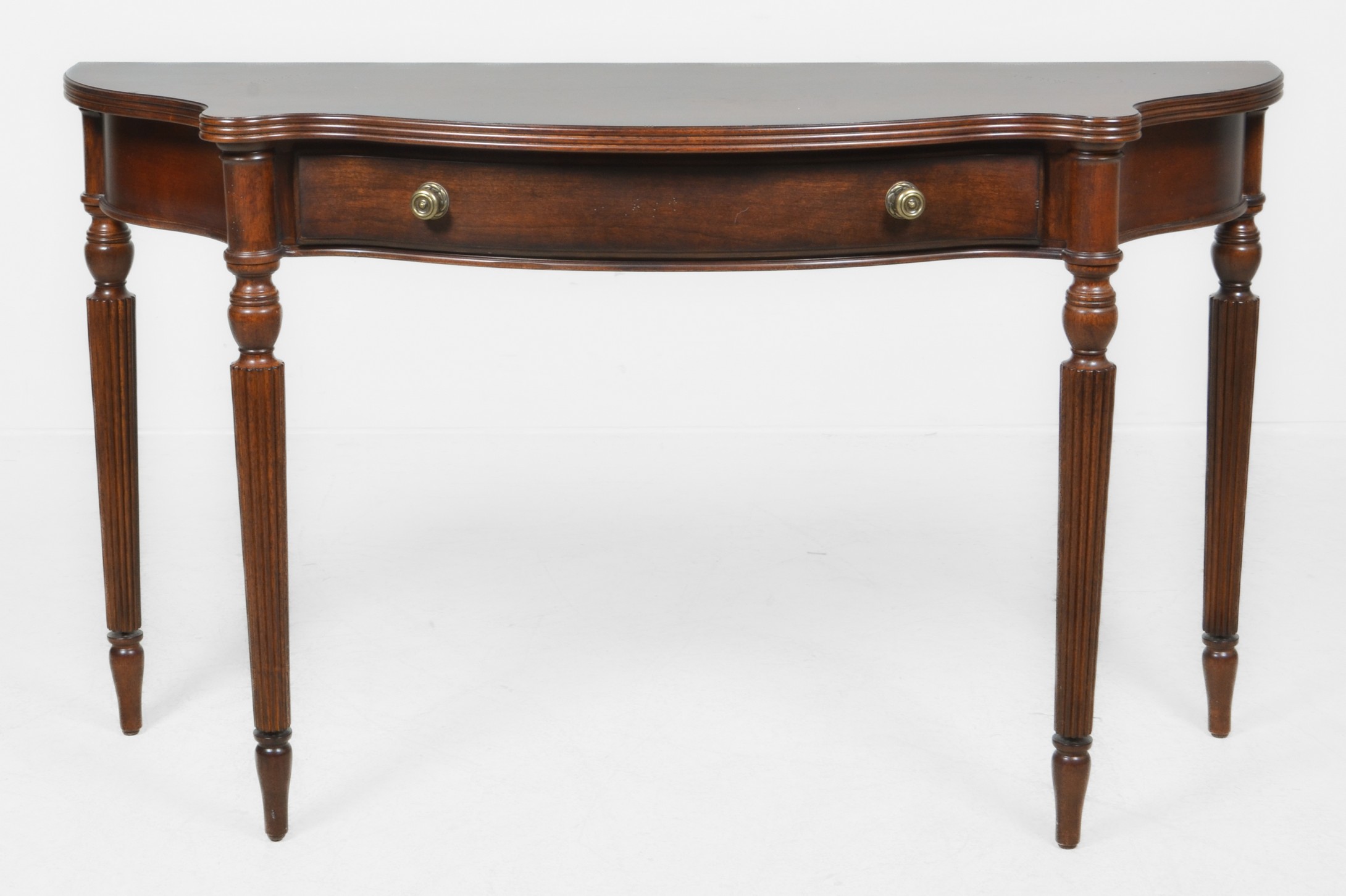 Bassett Mahogany serpentine one