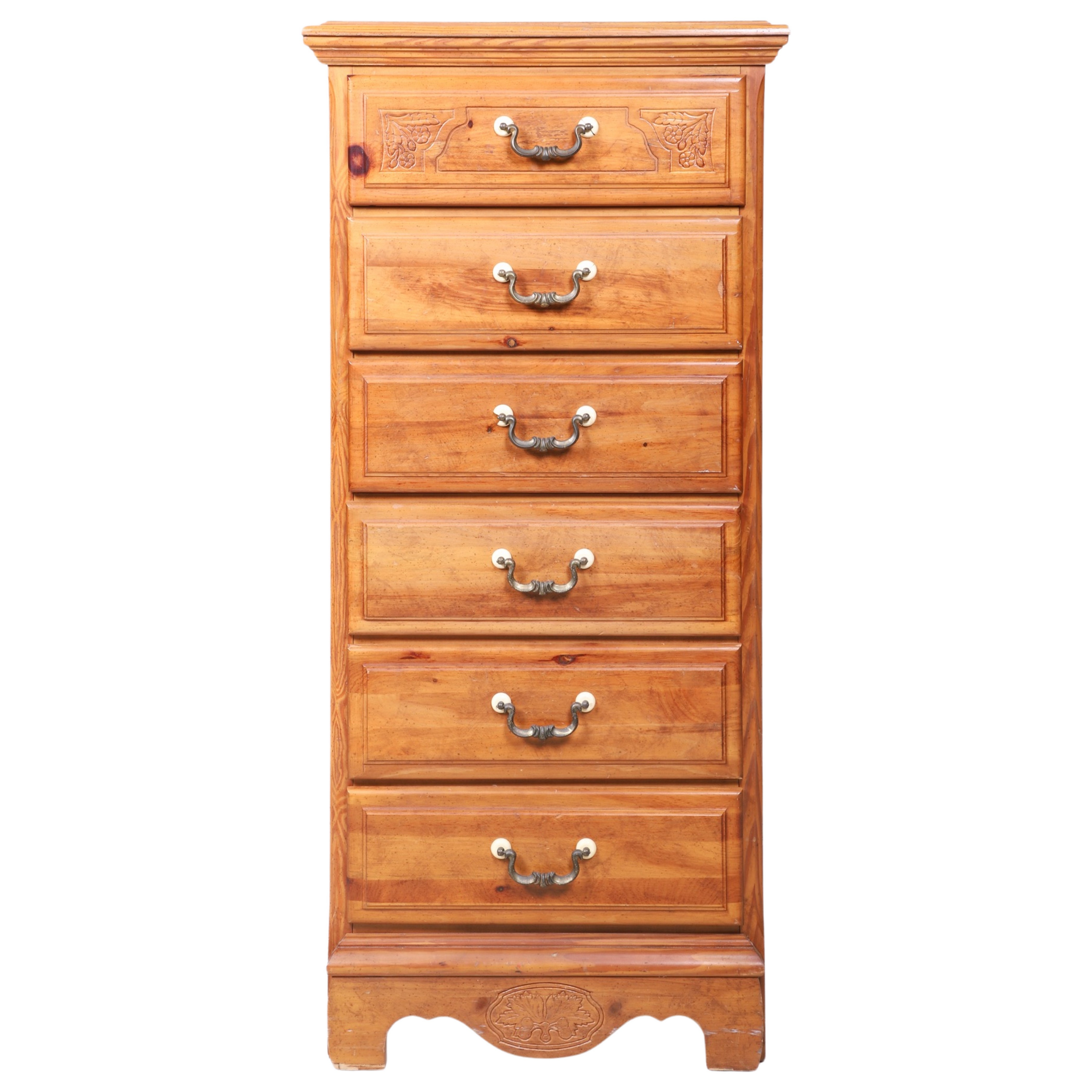 Bassett walnut lingerie chest,