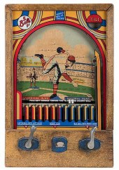 BAT-A-BALL “5 BALLS” 1 CENT BA
