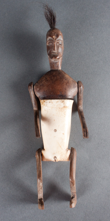 Batak carved wood and bone female