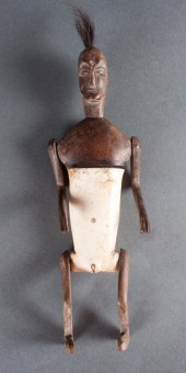 Batak carved wood and bone fem