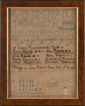 BATH, MAINE NEEDLEWORK SAMPLER