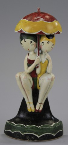 BATHING BEAUTIES DOORSTOP Hubley