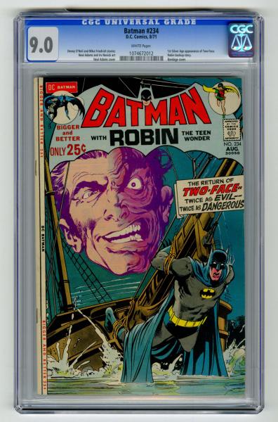 Batman #234 CGC 9.0 D.C. Comics