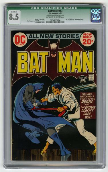 Batman #243 CGC 8.5 D.C. Comics