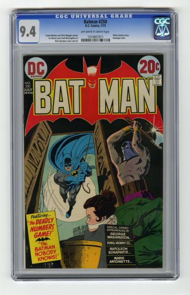 Batman #250 CGC 9.4 D.C. Comics