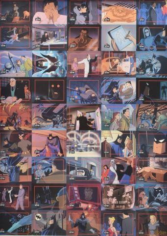 BATMAN ANIMATED SERIES FRAMED UNCUT