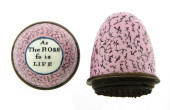 BATTERSEA/ BILSTON PINK ENAMEL