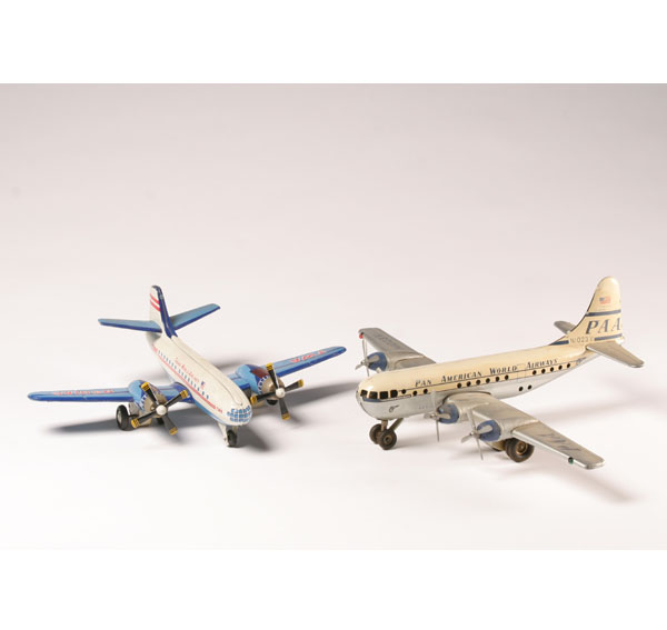 Battery operated prop planes;