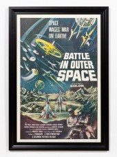 "BATTLE IN OUTER SPACE" 1960 O