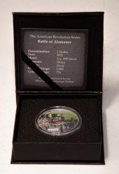 BATTLE OF ALAMANCE 1 OZ SILVER