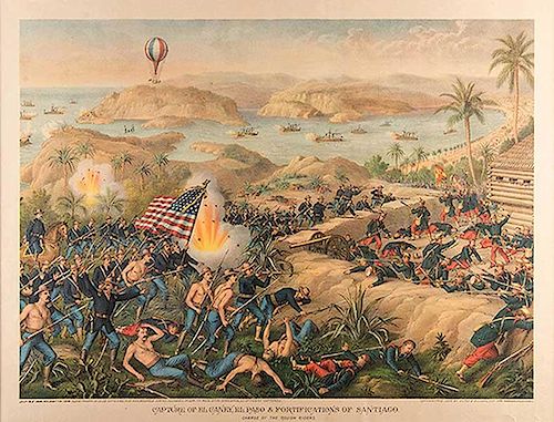 BATTLE OF EL CANEY, EL PASO &