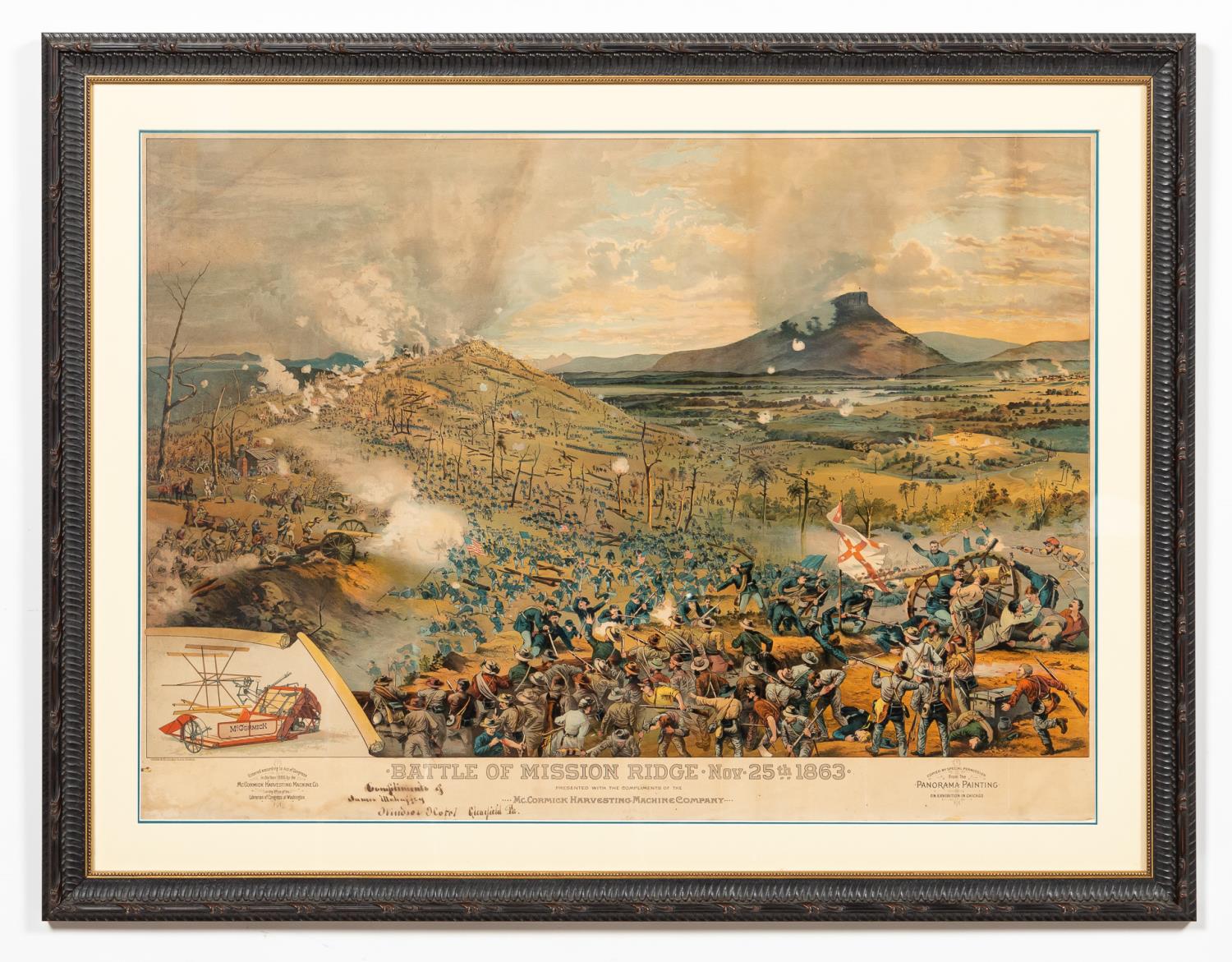 BATTLE OF MISSIONARY RIDGE, CIVIL