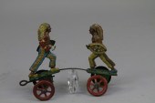 BATTLING INDIAN WARRIORS Germa