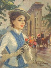 BAUCHANT, Andre. O/C of Pretty