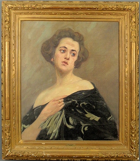 Bauer Emil [Swiss 1891-1960] oil on