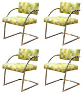 BAUGHMAN STYLE MODERN CHROMED