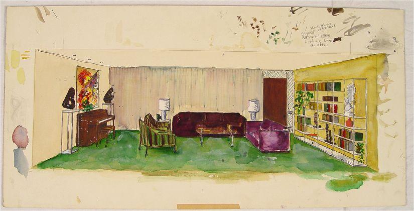 BAUHAUS ILLUSTRATION INTERIOR: