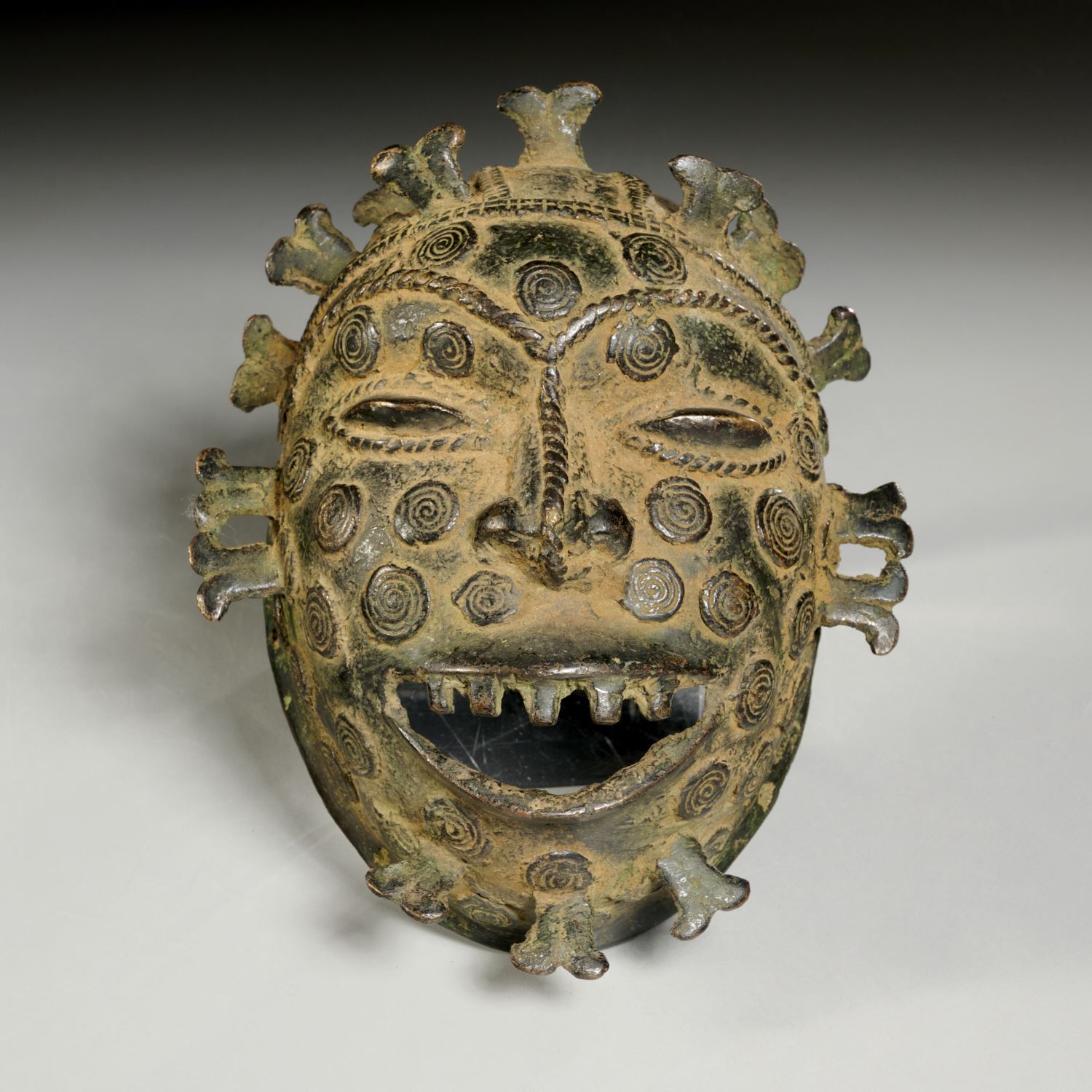 BAULE OR GAN PEOPLES, RARE BRONZE
