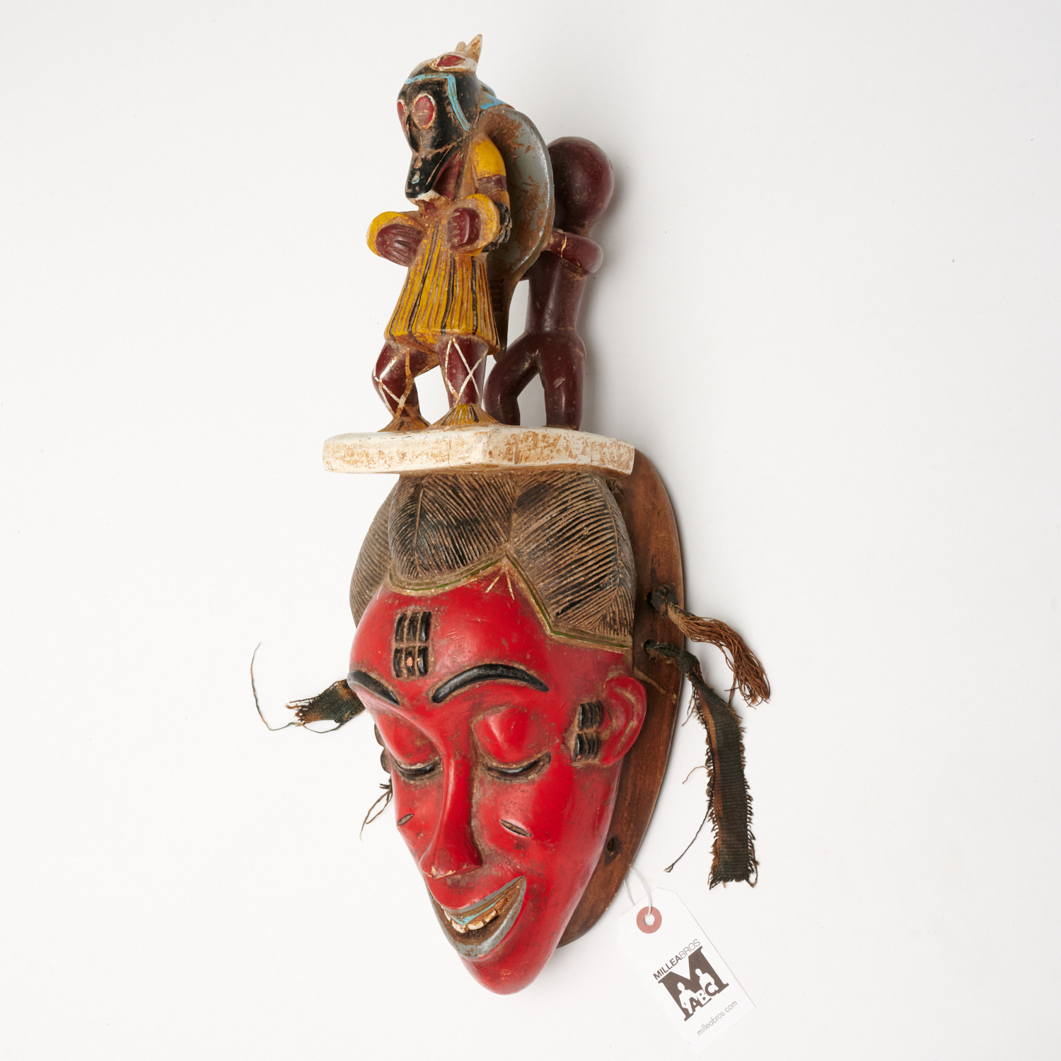 BAULE PEOPLES, AFRICAN CARVED