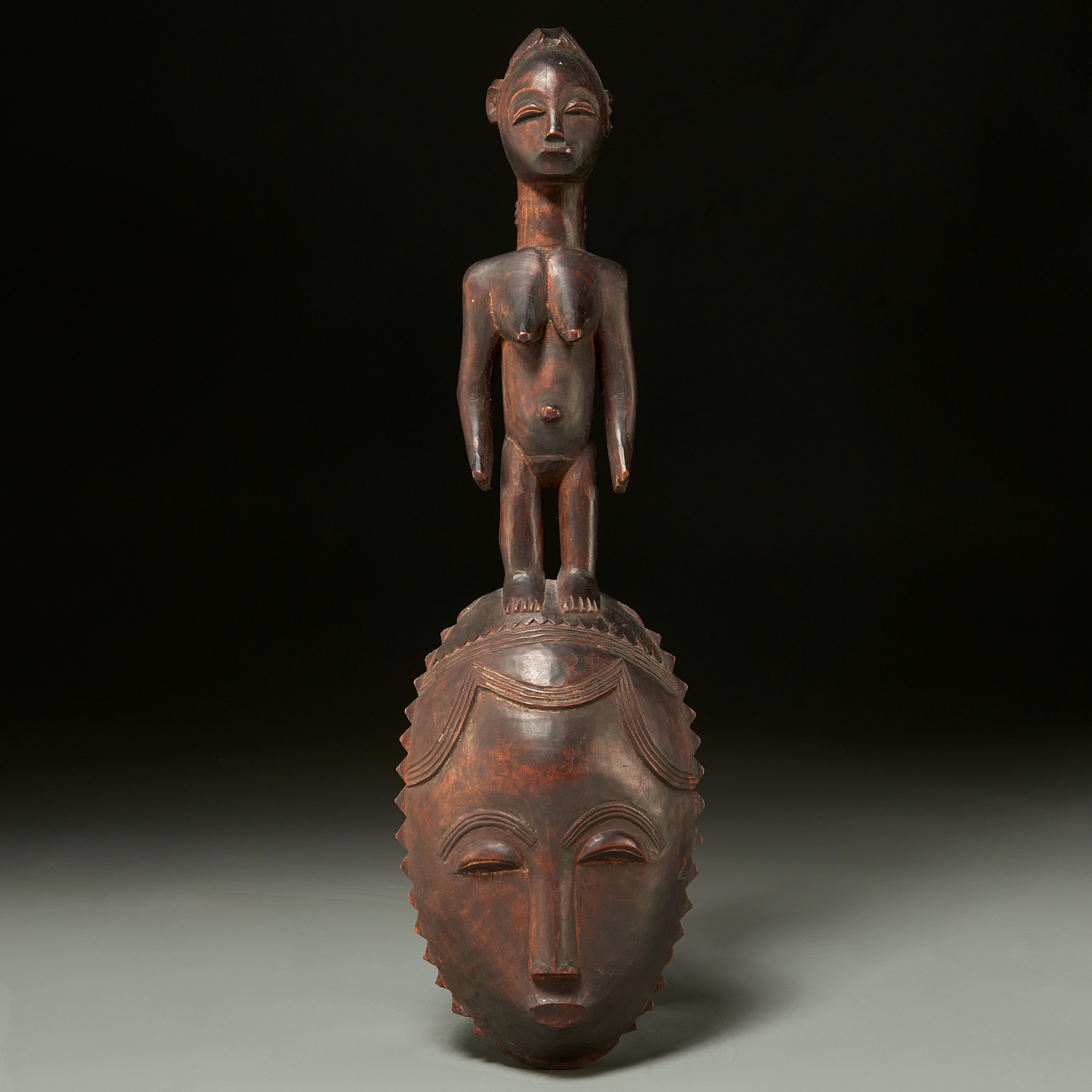 BAULE PEOPLES, "MBLO" PORTRAIT MASK