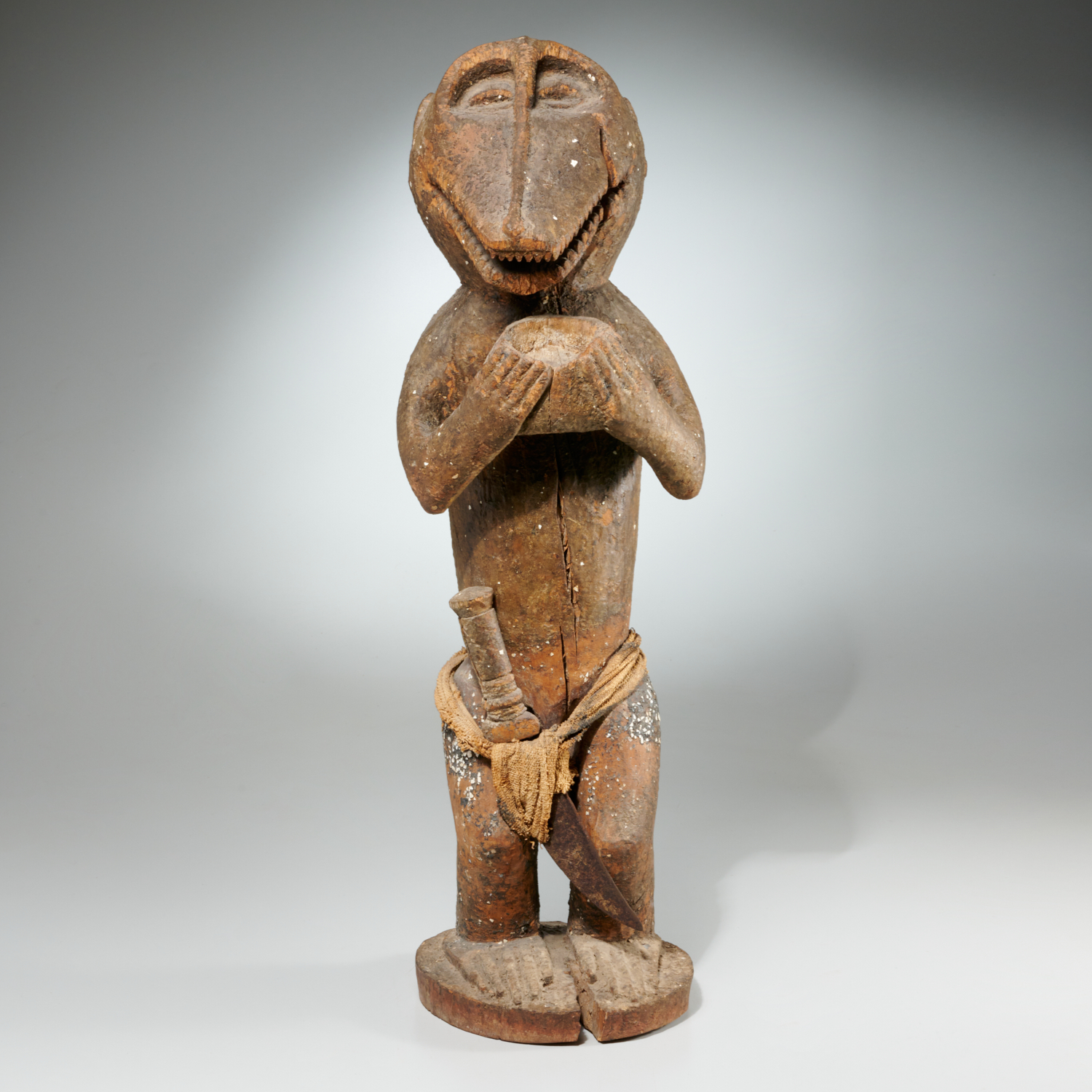 BAULE PEOPLES, OLD MBRA MONKEY