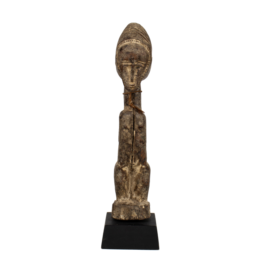 BAULE STANDING FEMALE FIGURE