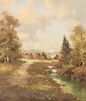 BAUMAN, O/C PAINTING OF COUPLE