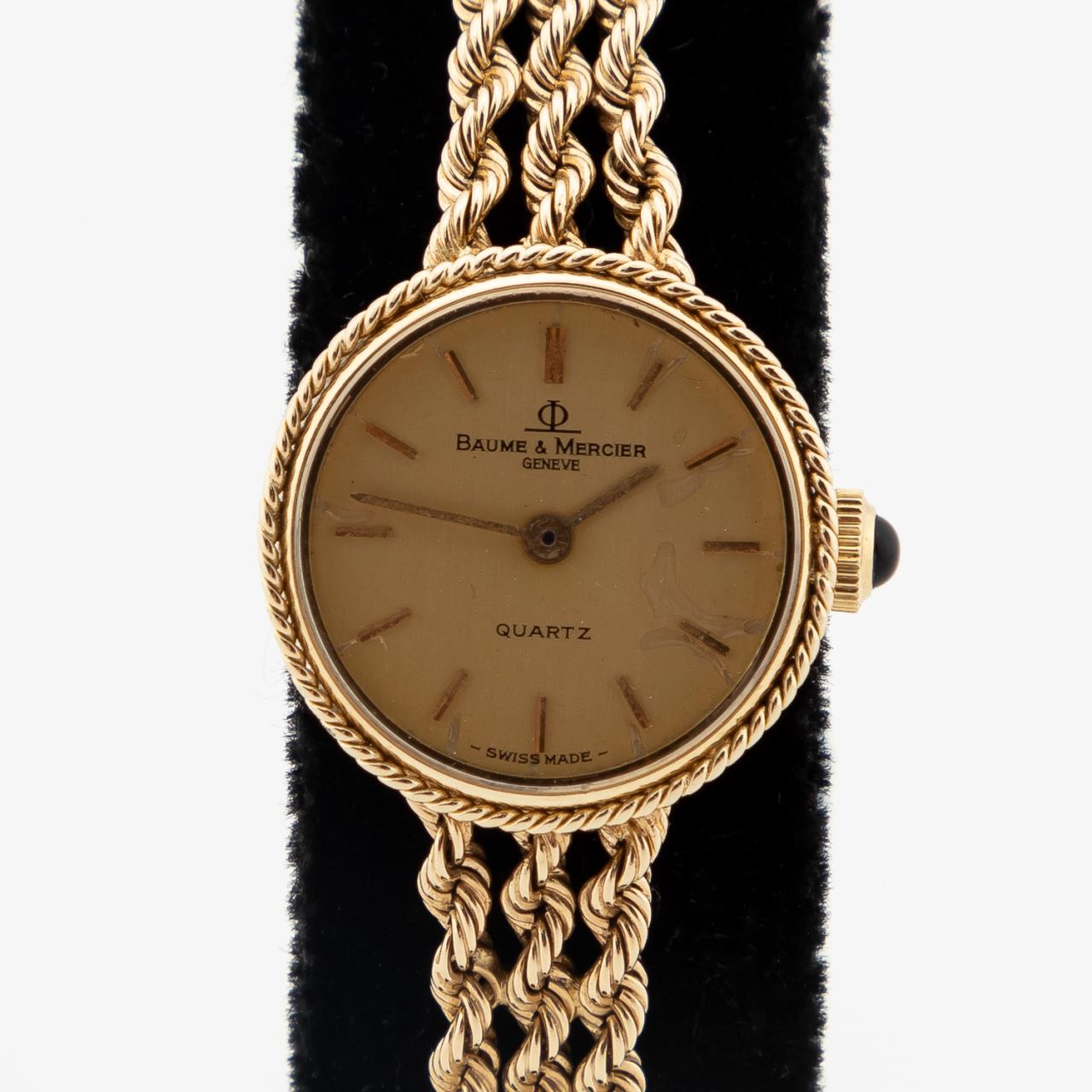 BAUME & MERCIER 14K GOLD LADIES'