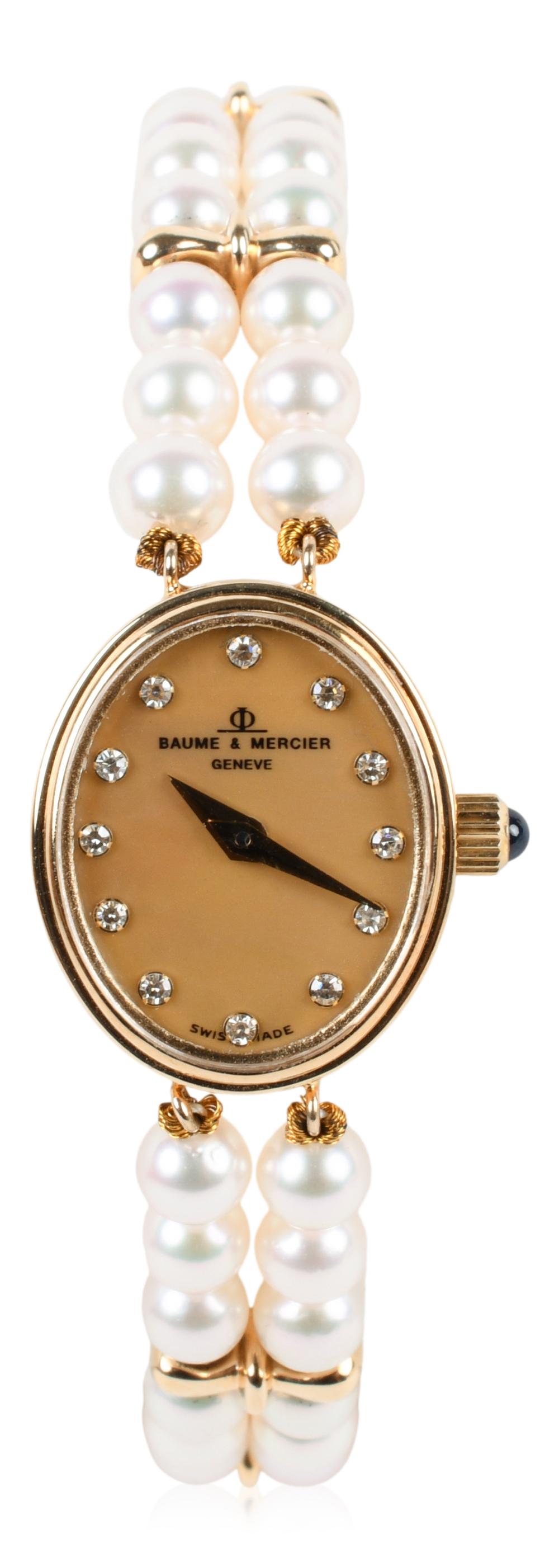 BAUME & MERCIER VINTAGE WOMEN'S 14K