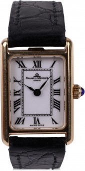 BAUME & MERCIER WOMEN'S 14K YE