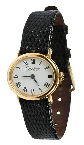 BAUME & MERCIER/CARTIER 18KT.