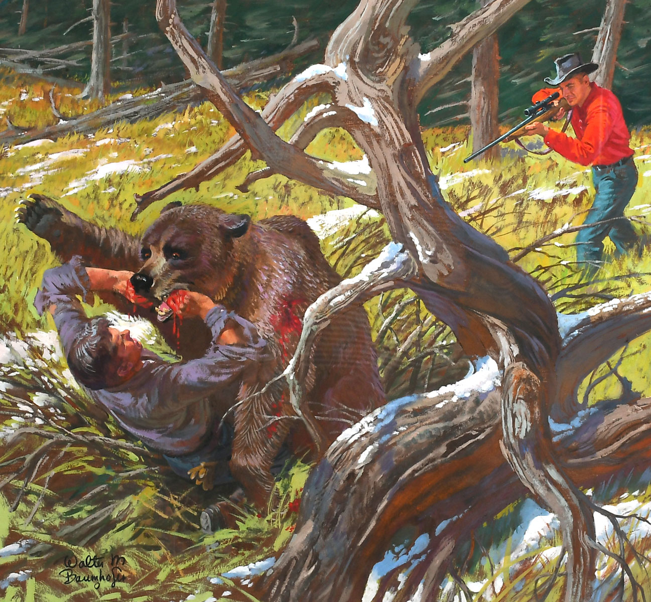 BAUMHOFER, Walter, (American,