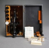 BAUSCH + LOMB MICROSCOPE WITH