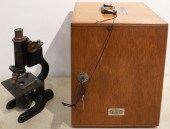 BAUSCH & LOMB MICROSCOPE WITH