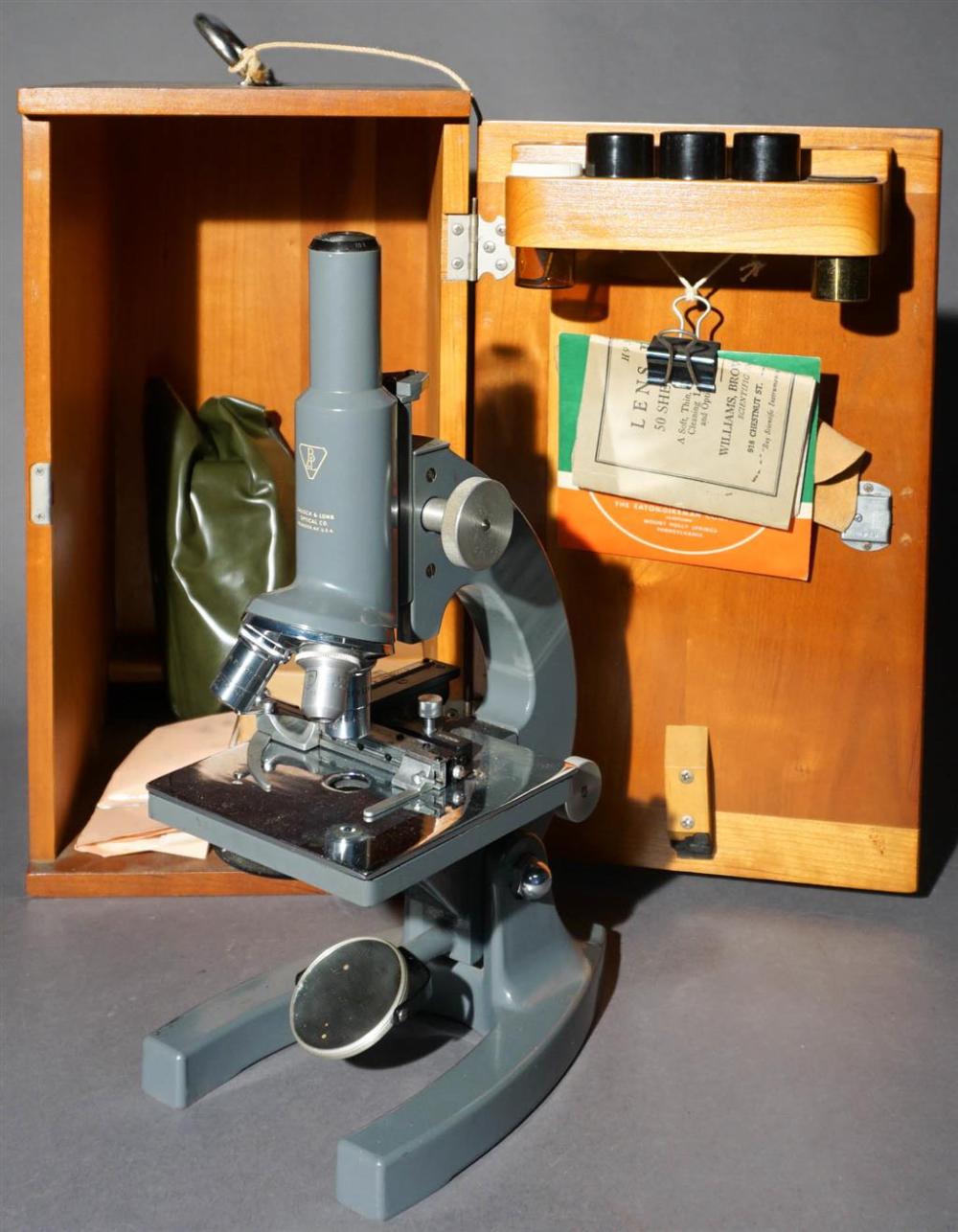 BAUSCH & LOMB OPTICAL CO MICROSCOPE