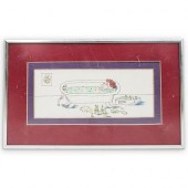 BAUSER CARTOON COMIC SKETCHDES