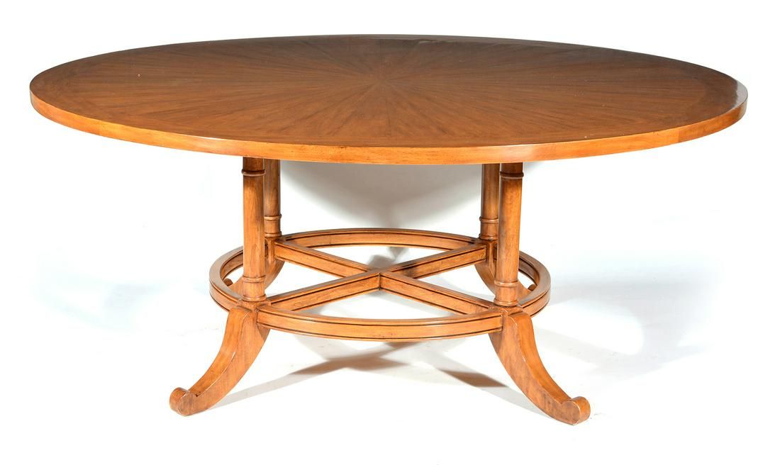 BAUSMAN & CO. 72" ROUND DINING
