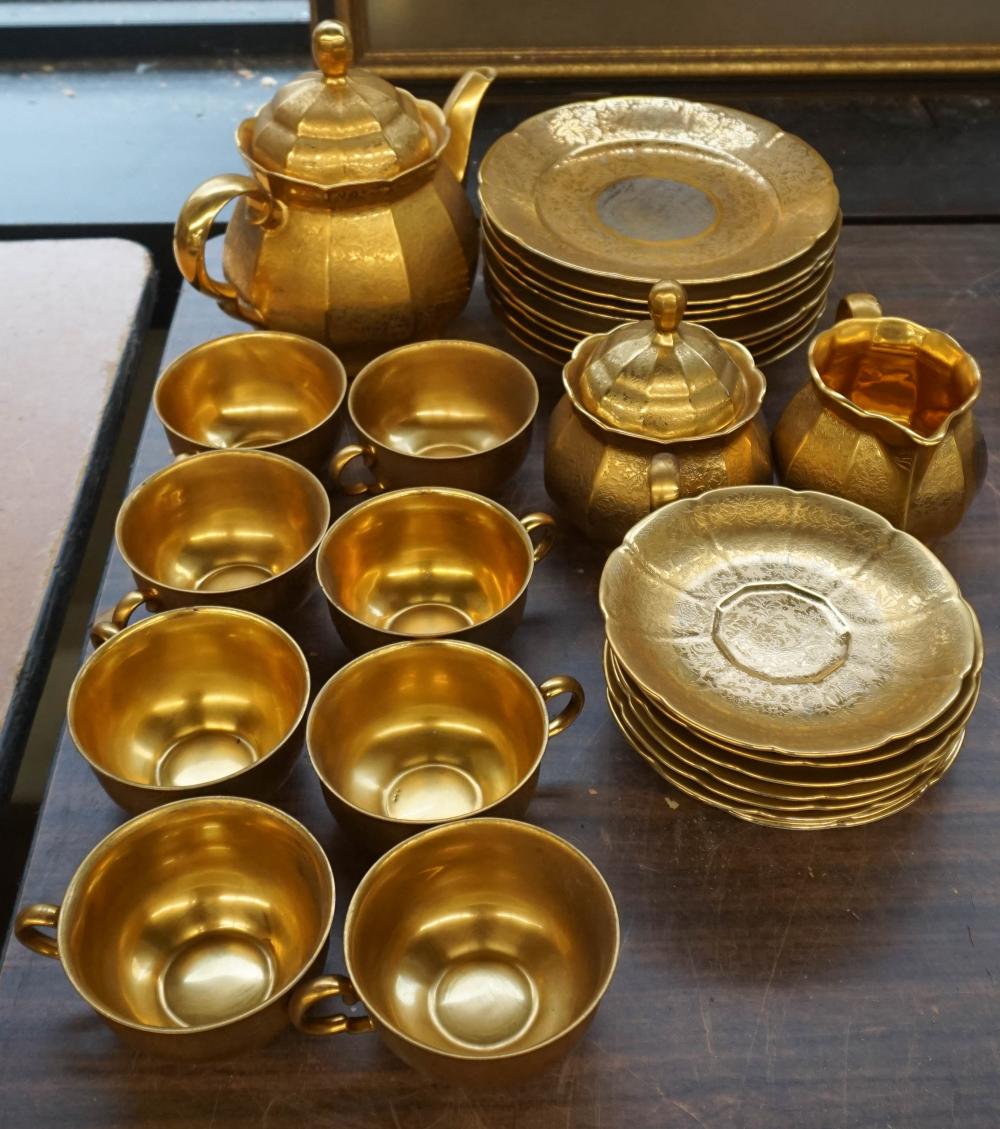 BAVARIAN 24-KARAT GOLD DECORATED