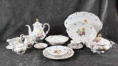 BAVARIAN "MEISSEN FLORAL" CHIN