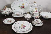 BAVARIAN "MEISSEN FLORAL" CHIN