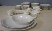 BAVARIAN MOLDED WHITE GLAZED S