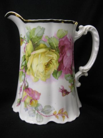 Bavarian Porcelain Pitcher