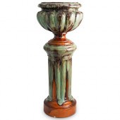 BAVENT CERAMIC PLANTER & PEDES