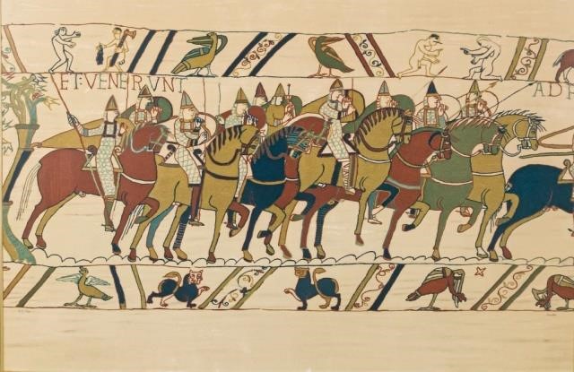 BAYEUX TAPESTRY ET VENERUNT
